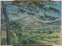 paul cezanne la montage sainte victoire au grand pin