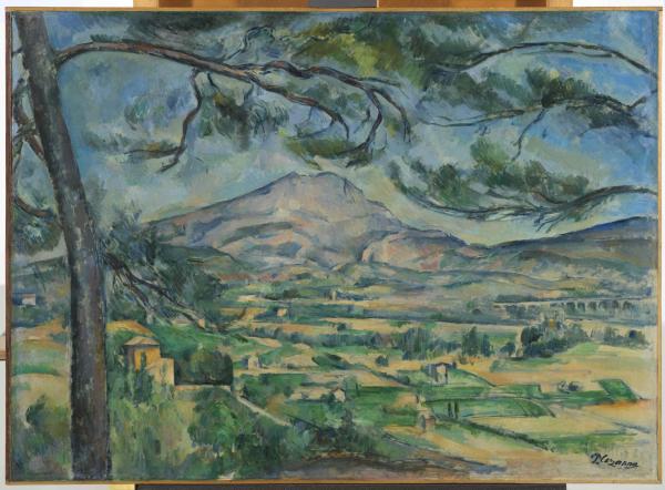 paul cezanne la montage sainte victoire au grand pin